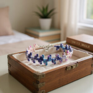 multicolor-makramee-armband-lila-fluorit-perlen-schmuckharmonie